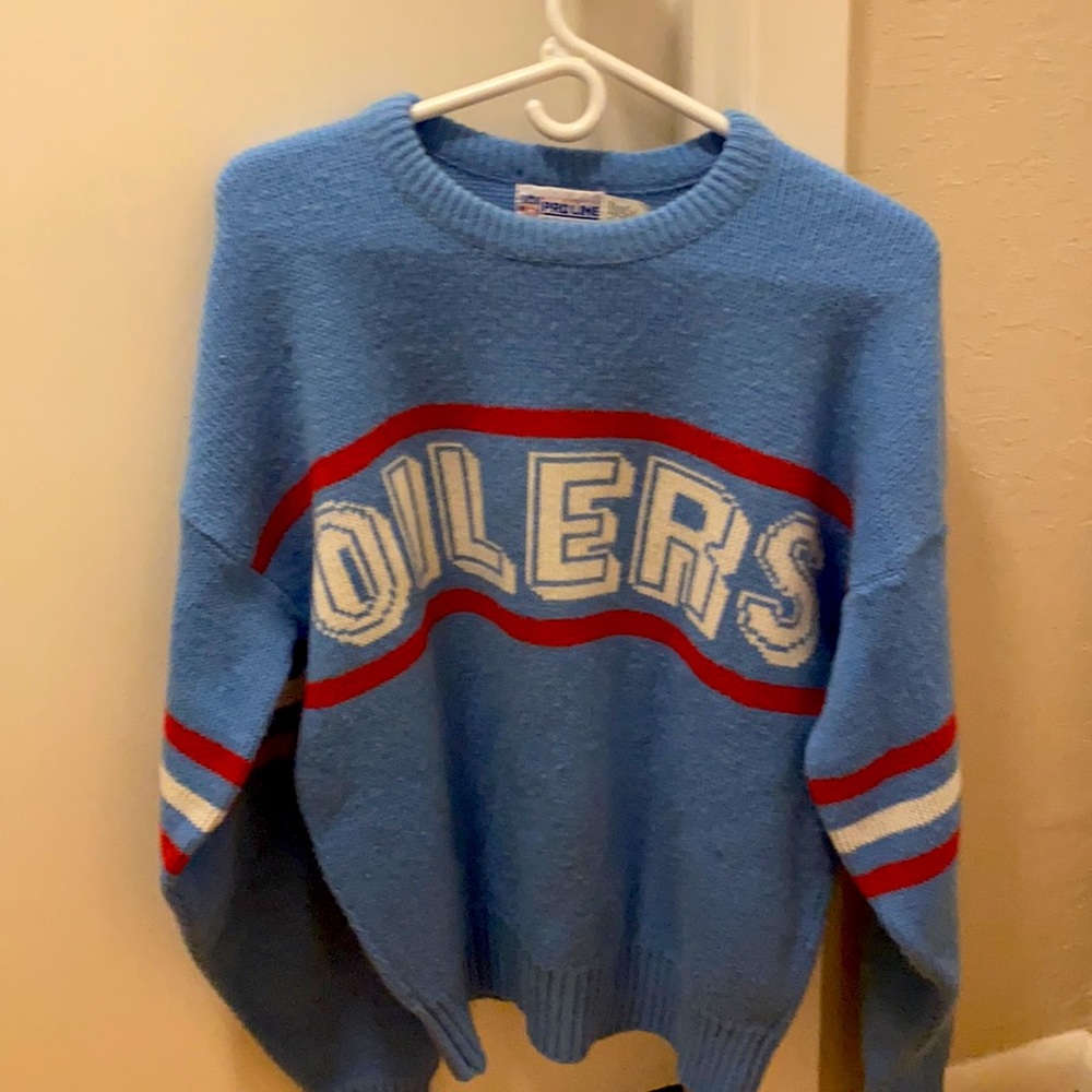 NFL Oilers vintage sweater